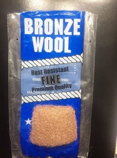 bronze wool